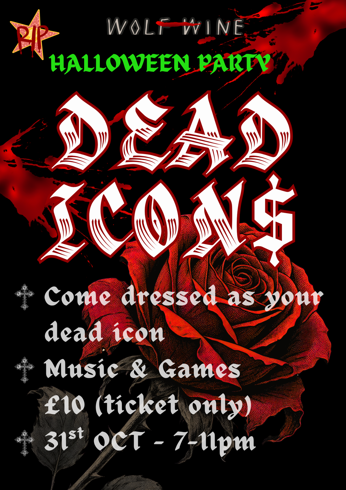 DEAD ICON$ Halloween Party!