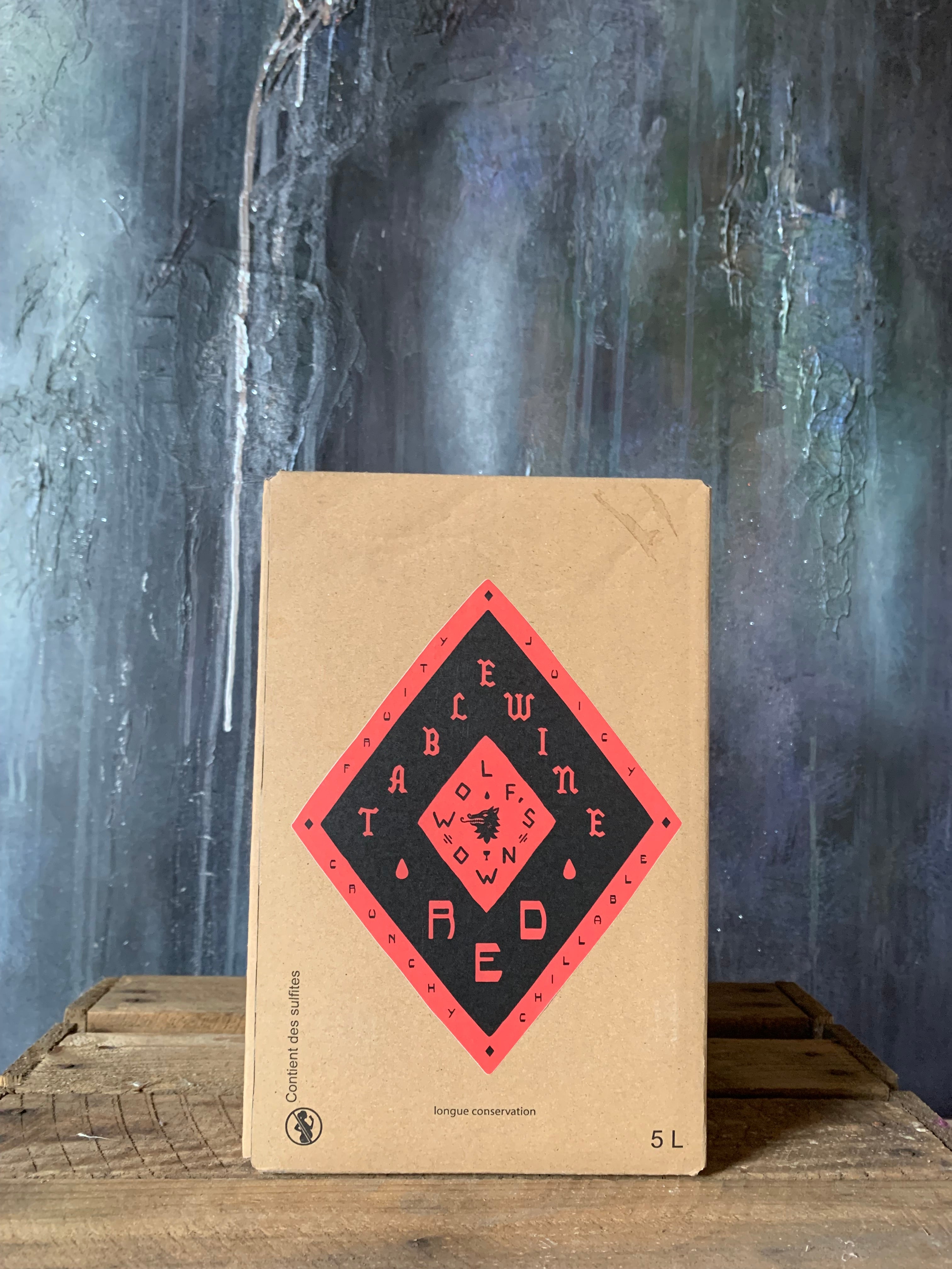 Wolf’s Own Boxed Table Wine – Red