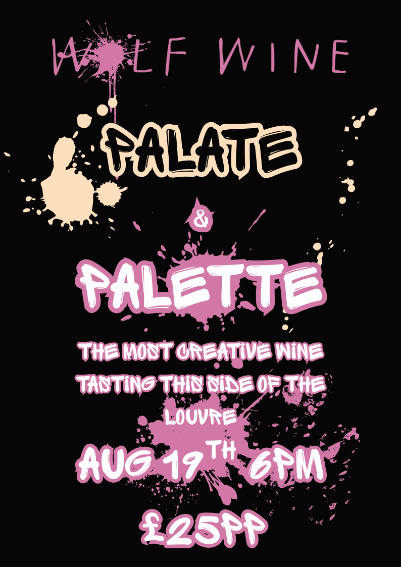 PALATE + PALETTE TASTING