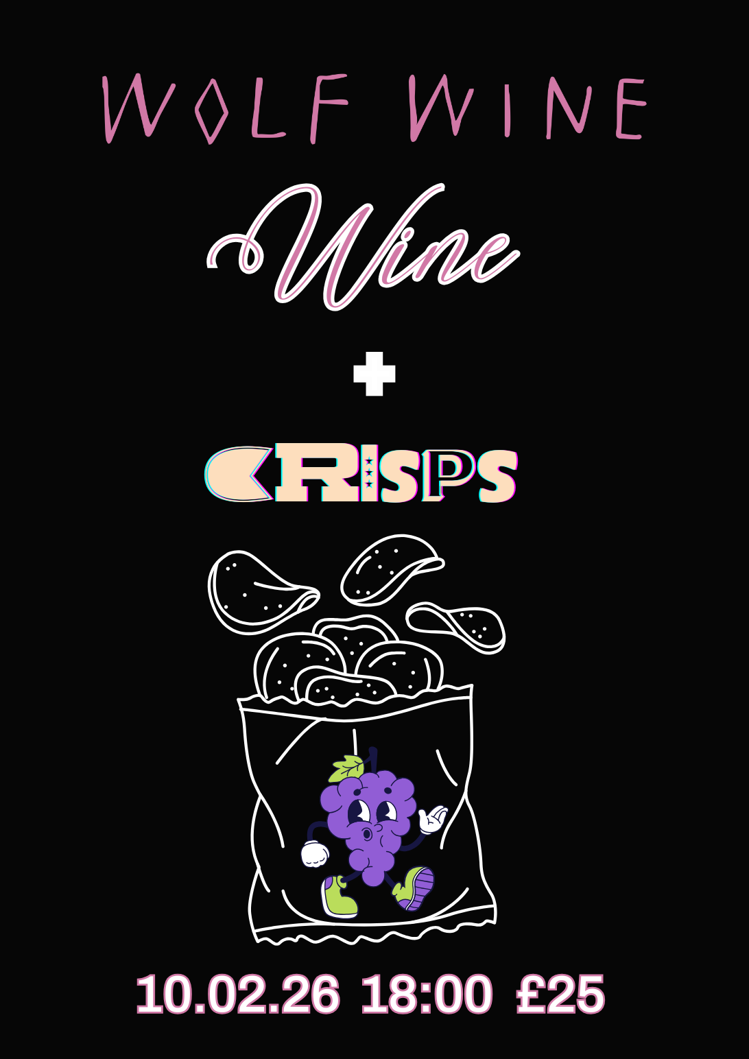 WINE AND CRISPS TASTING FEB 10TH